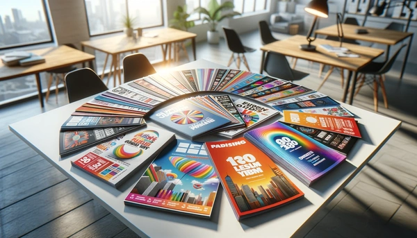  Printed Flyers And Leaflets  -  Cta Background 04